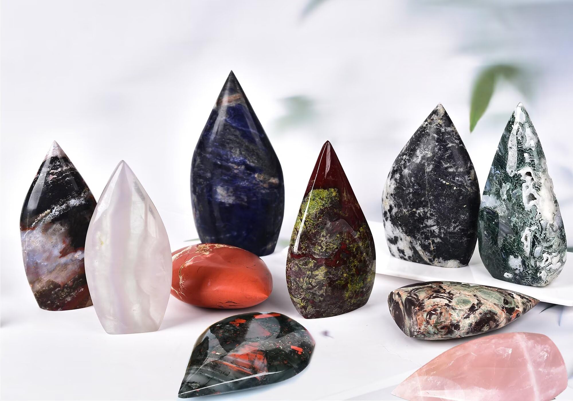AMOYSTONE Gift-ready rose quartz for thoughtful mindfulness gifts