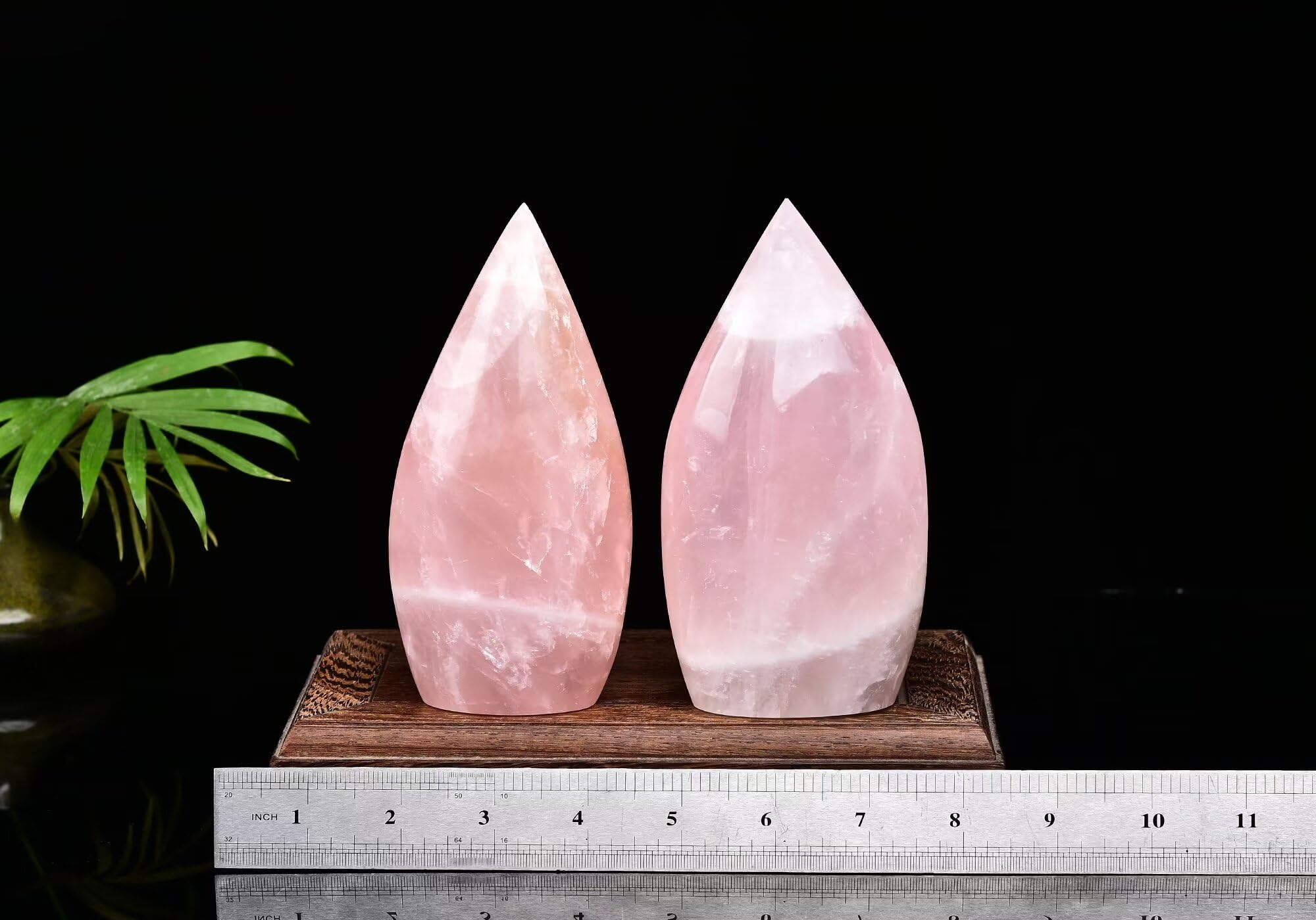 AMOYSTONE Rose quartz heart-energy piece suitable for mindful rituals