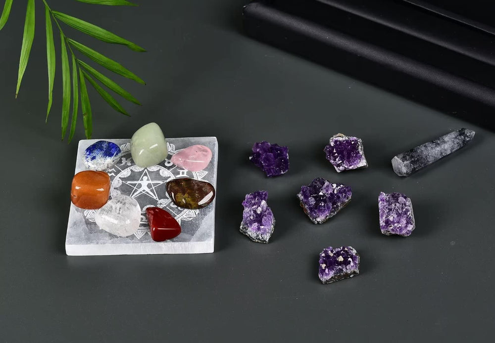 AMOYSTONE plate ideal for crystal charging and jewelry cleansing