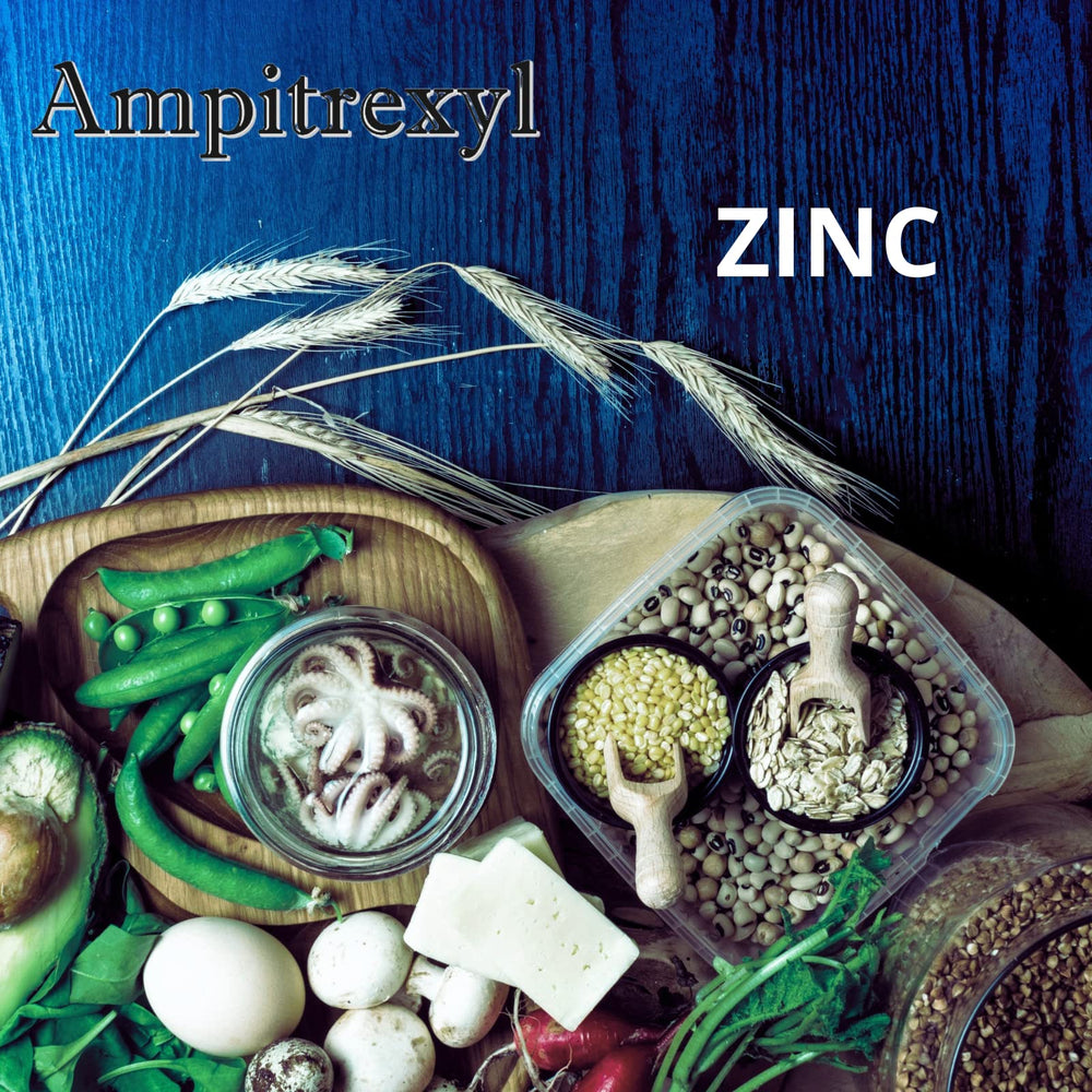 Ampitrexyl bottle with label, convenient daily support capsules.