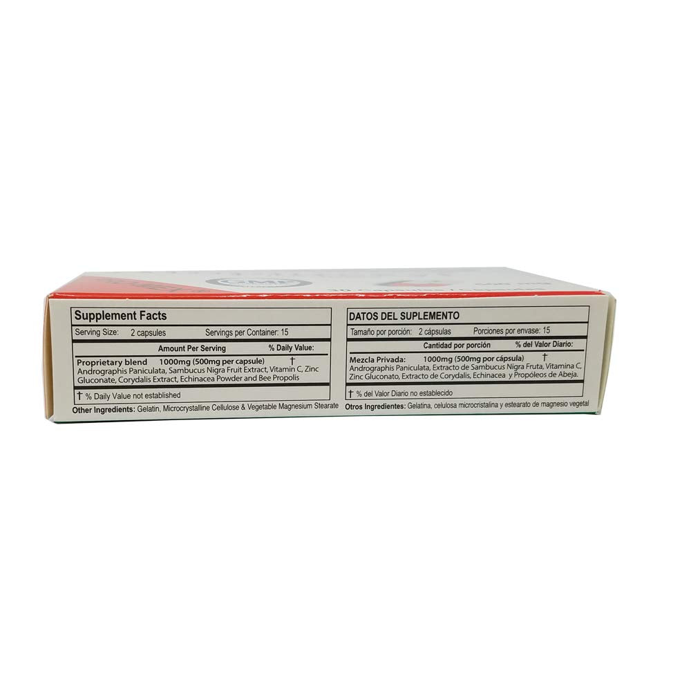Ampitrexyl Plus capsules shown for antioxidant-rich use