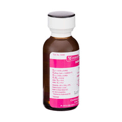 AmScope Type A immersion oil label close-up, 30 ml, for reliable microscopy prep.