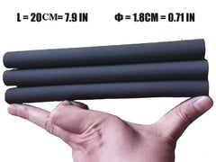 AMTOOCH smokeless moxa box holds 10 sticks for convenient use and storage.
