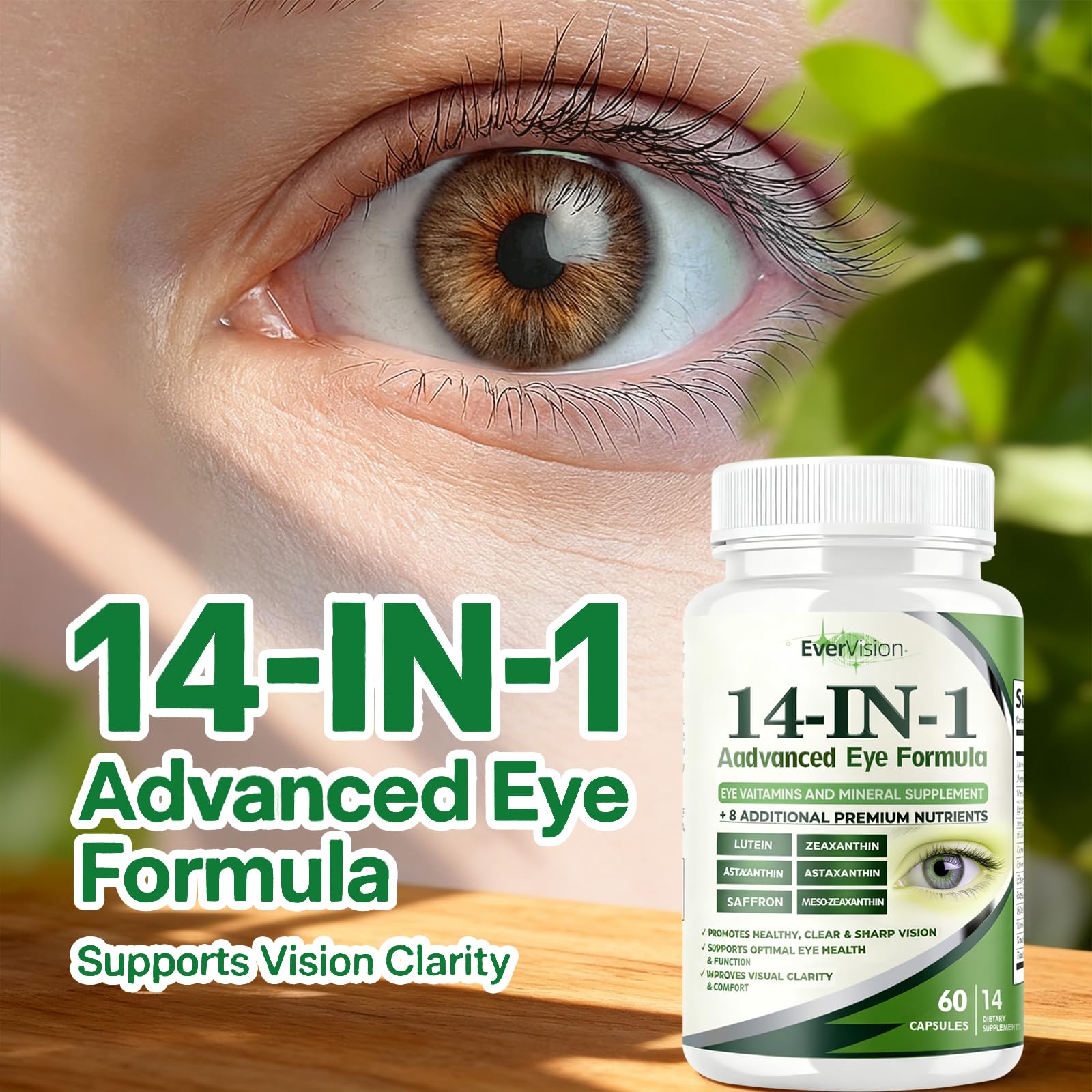 AMUA Evervision gluten-free non-GMO formula for daily eye care