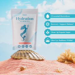 Amura Minerals gummy close-up for Amura Minerals hydration during workouts.