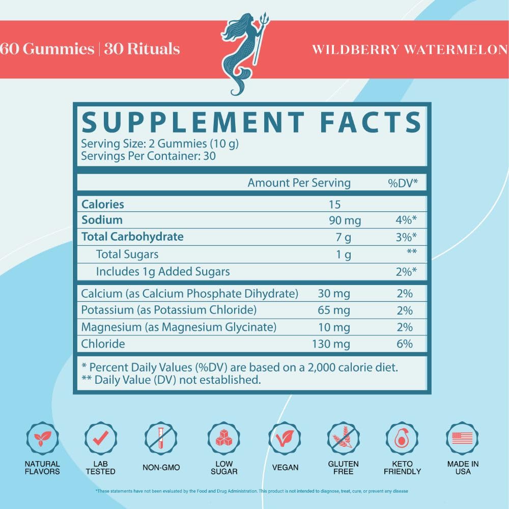 Vegan and keto-friendly label on bottle hints dietary compatibility with Amura Minerals.