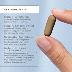 Amy Myers MD Adrenal Support bottle top view emphasizes easy daily supplementation.