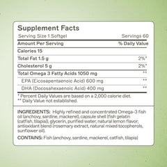 Close-up of the Amy Myers MD label highlighting non-GMO, non-dairy, and non-soy attributes