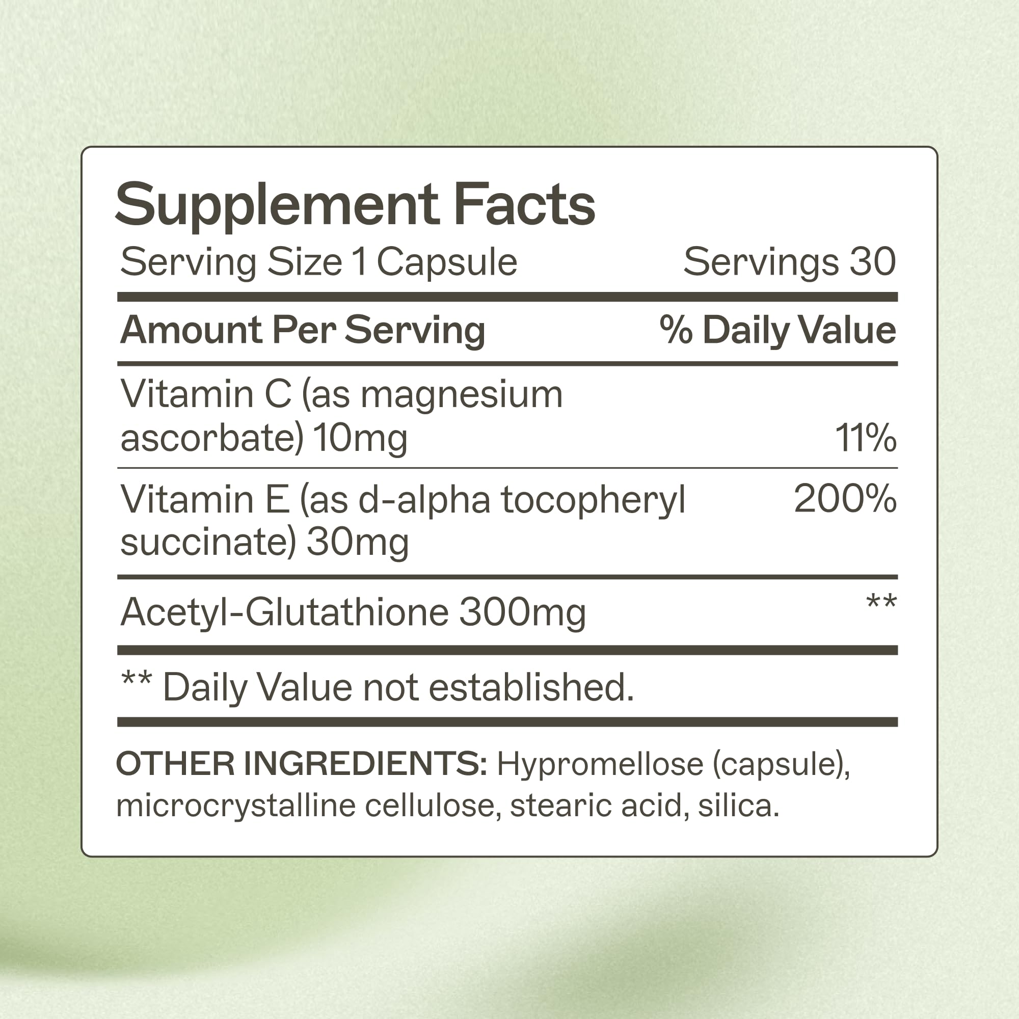 Amy Myers MD Glutathione capsules dispersed on a clean surface suggest easy daily use.