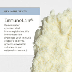Amy Myers MD ImmuneIG label highlighting GMP quality and dairy-free formula