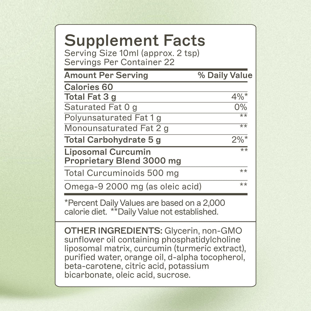 Amy Myers MD Liposomal Curcumin bottle showing immune-support formulation