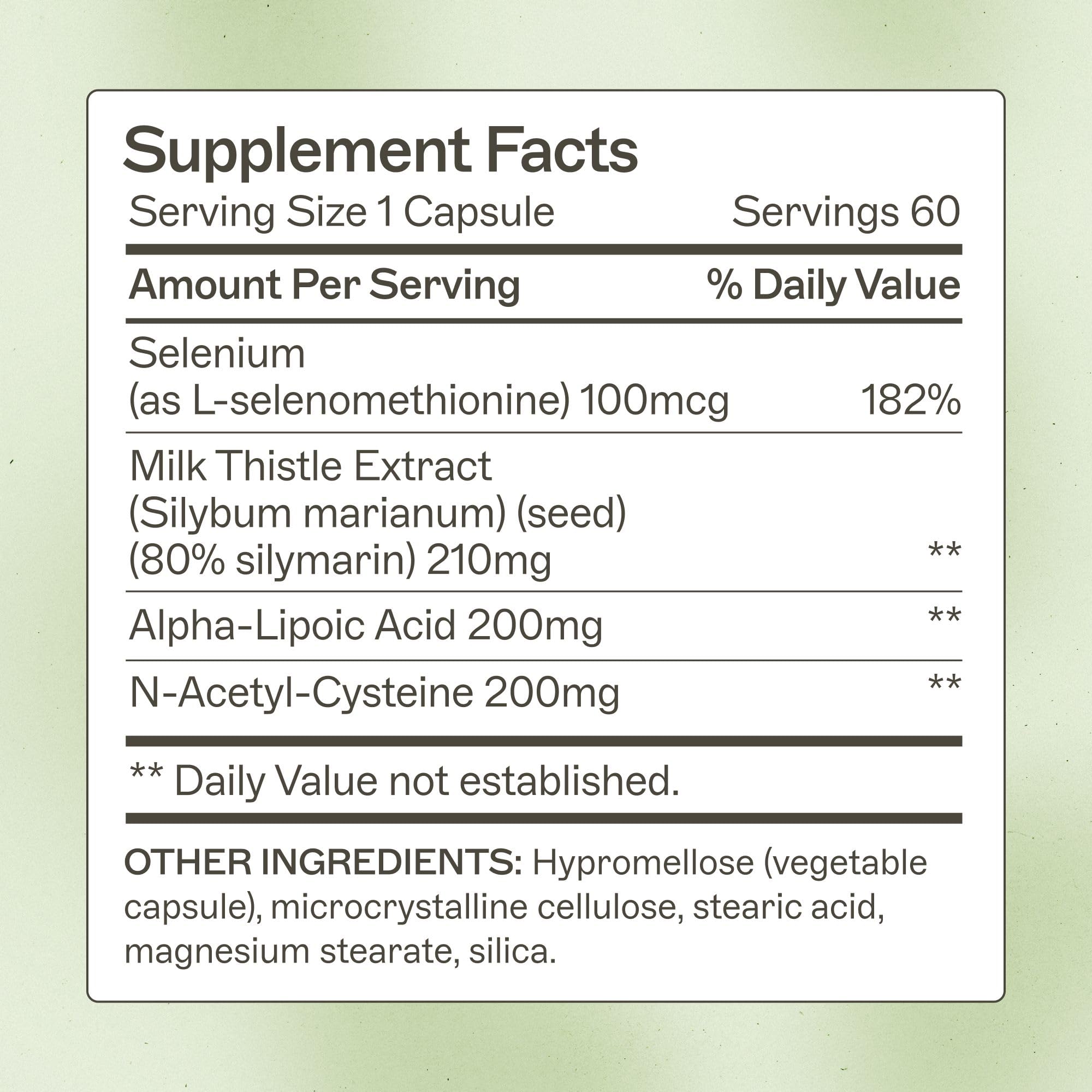 Amy Myers MD Liver Support front view shows convenient daily capsule form.