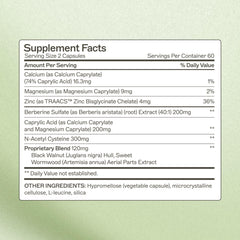 Amy Myers MD Microb-Clear capsules closeup for gut health support.