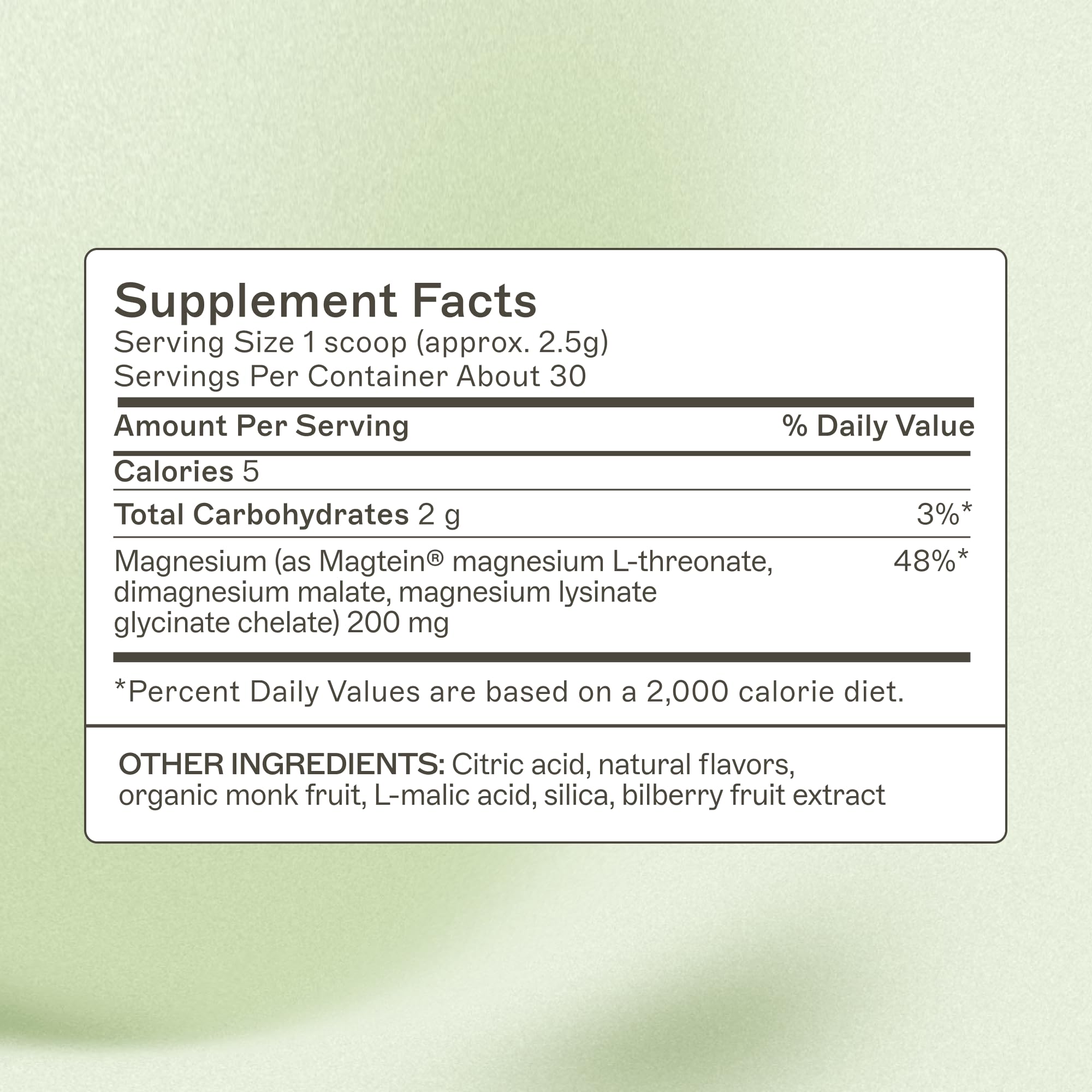 Scoop of NeuroCalm Mag being poured into water for easy daily mixing.
