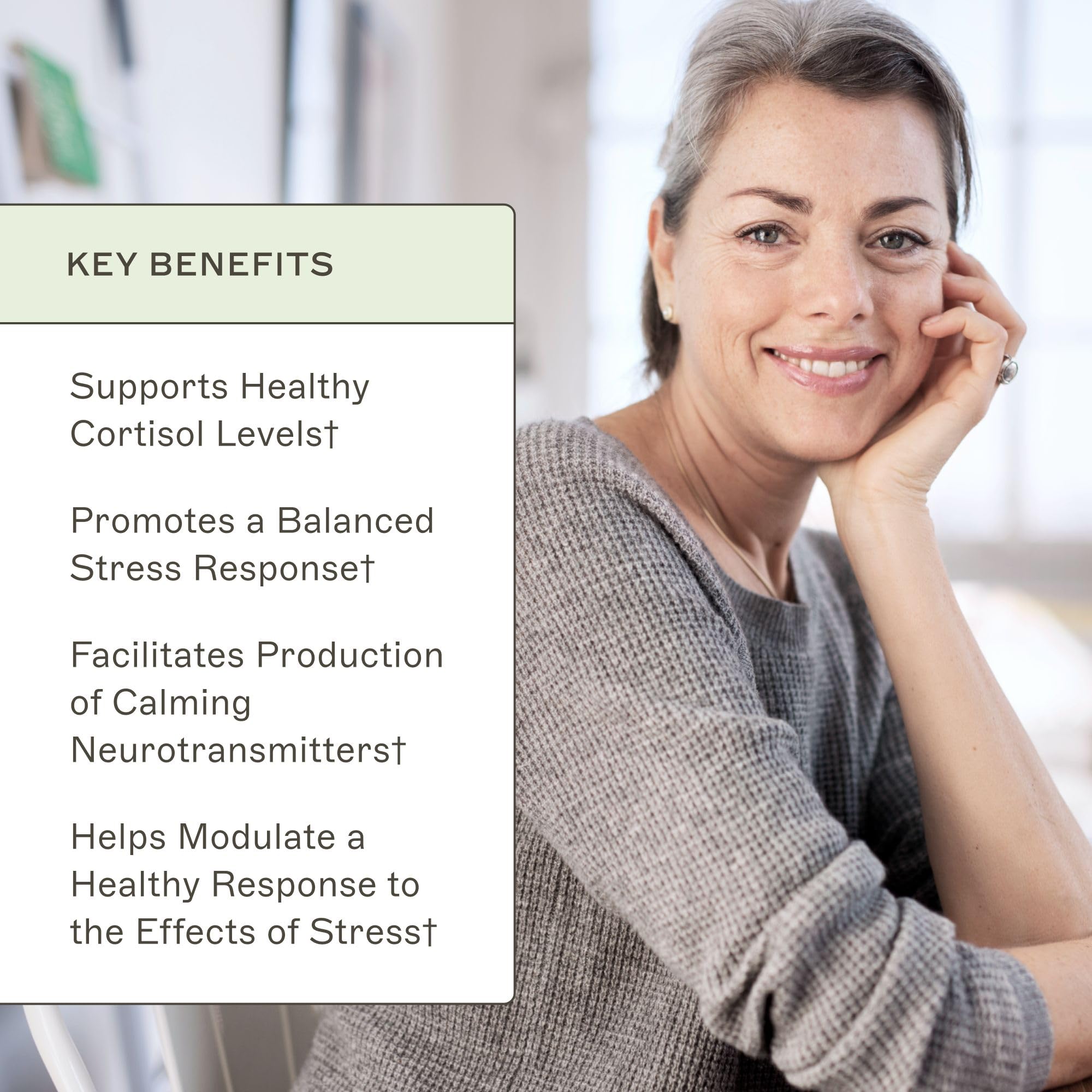 Amy Myers MD ZenAdapt saffron ingredient highlighting mood and calm.