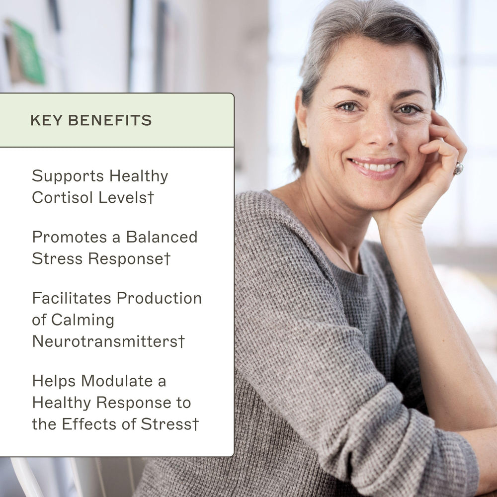 Amy Myers MD ZenAdapt saffron ingredient highlighting mood and calm.