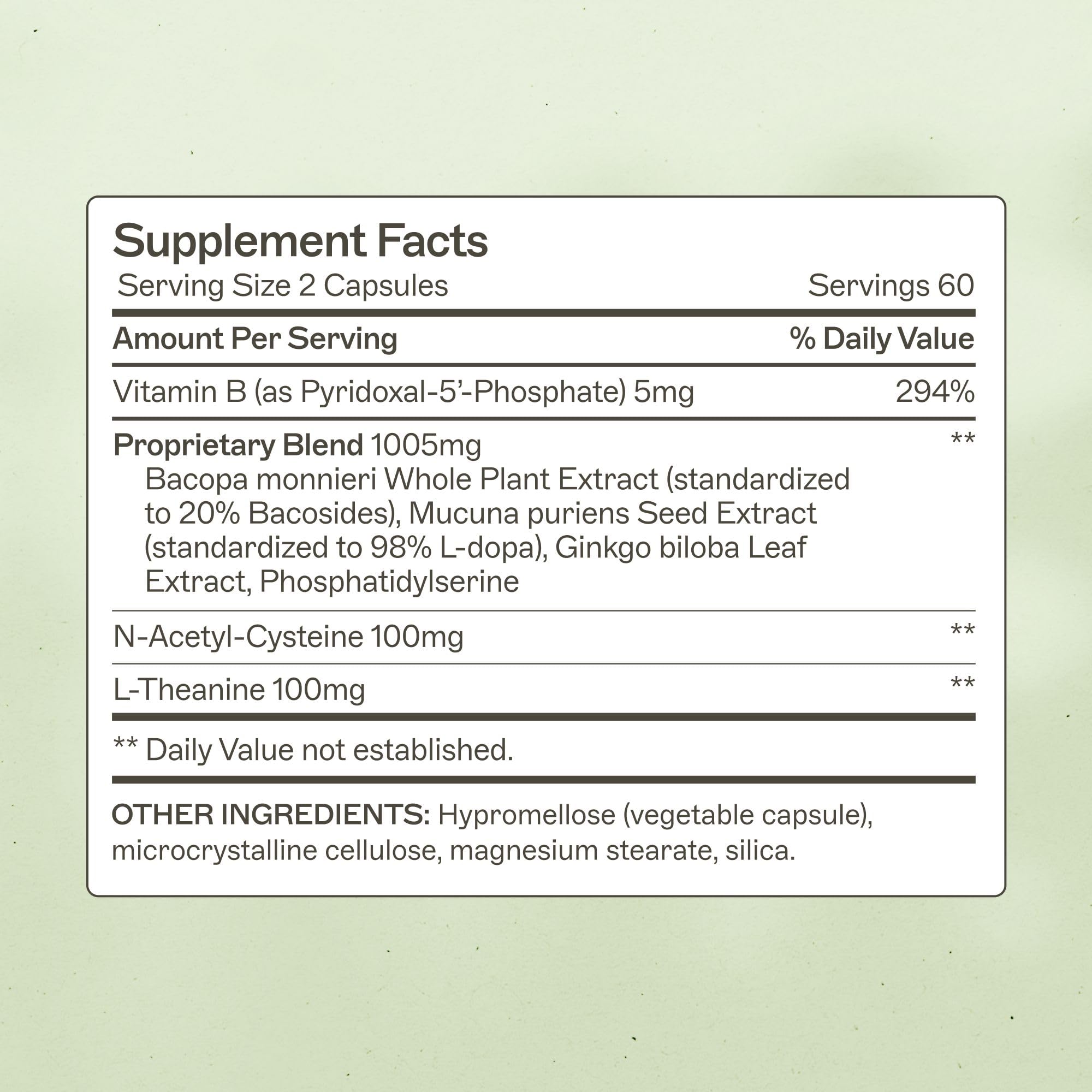 Amy Myers MD NeuroLive capsules closeup highlight convenient cognitive support.