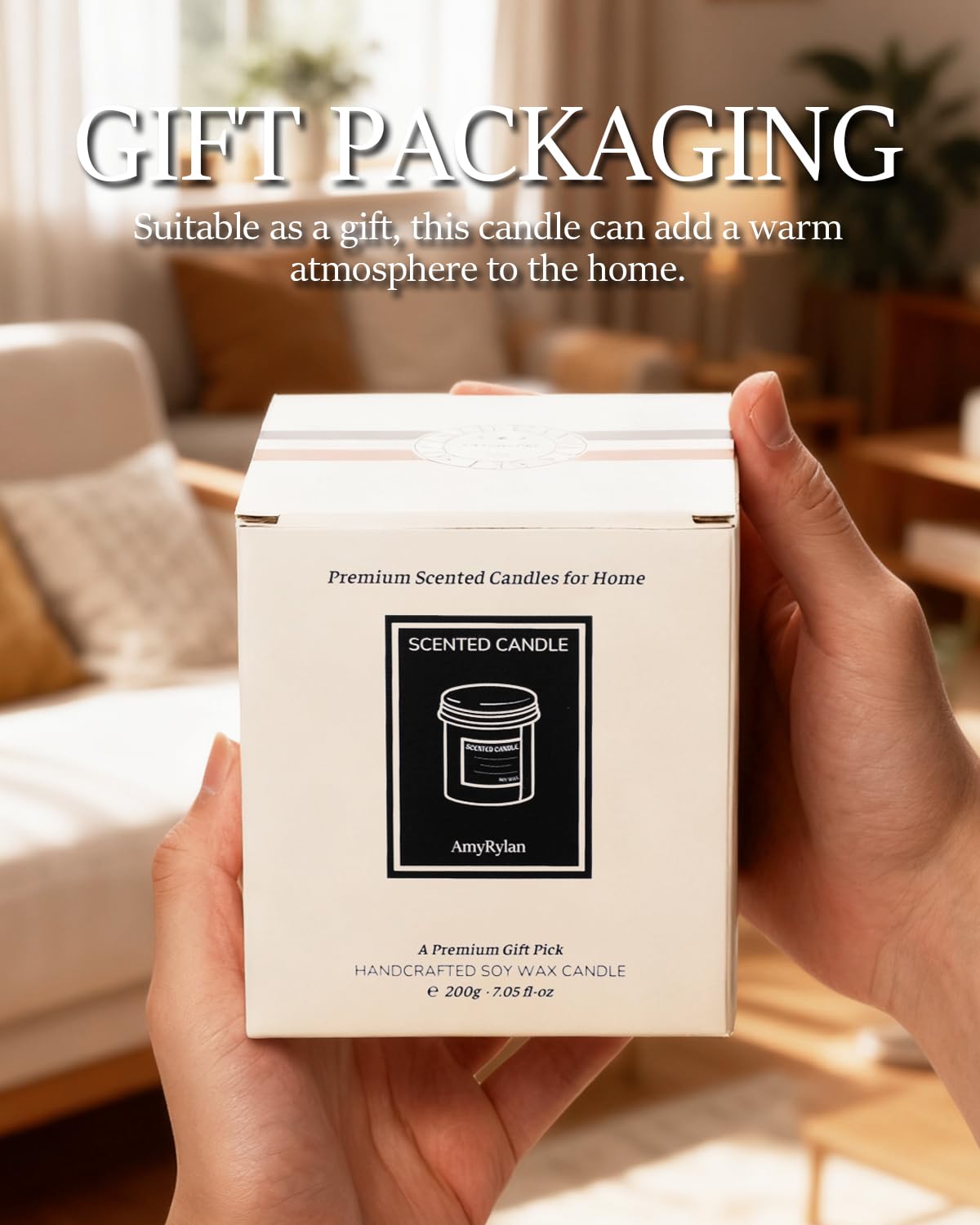 AmyRylan gift-ready packaging ideal for holidays