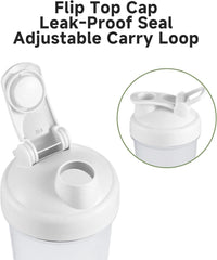 AMZCHEF Shaker BPA-free food-grade plastic ensures safe daily use.