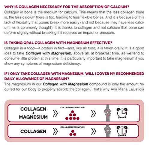 Ana María Lajusticia collagen magnesium daily-use setup suggests easy routine integration