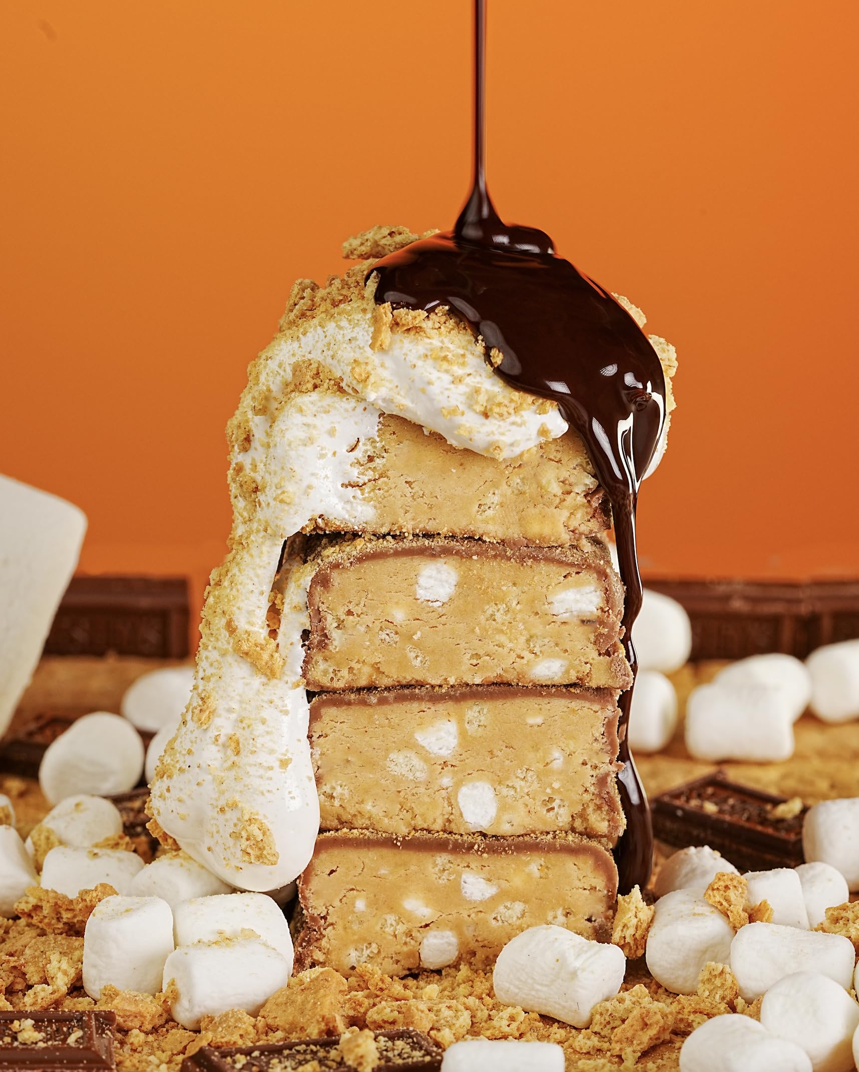 Anabar Fluff N Butter bar presents creamy sweetness in authentic chocolate.