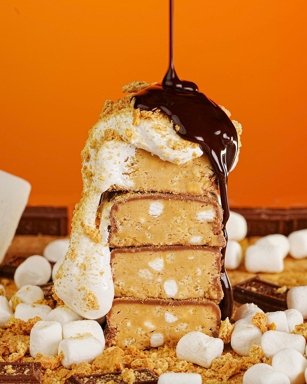 Anabar Fluff N Butter bar presents creamy sweetness in authentic chocolate.
