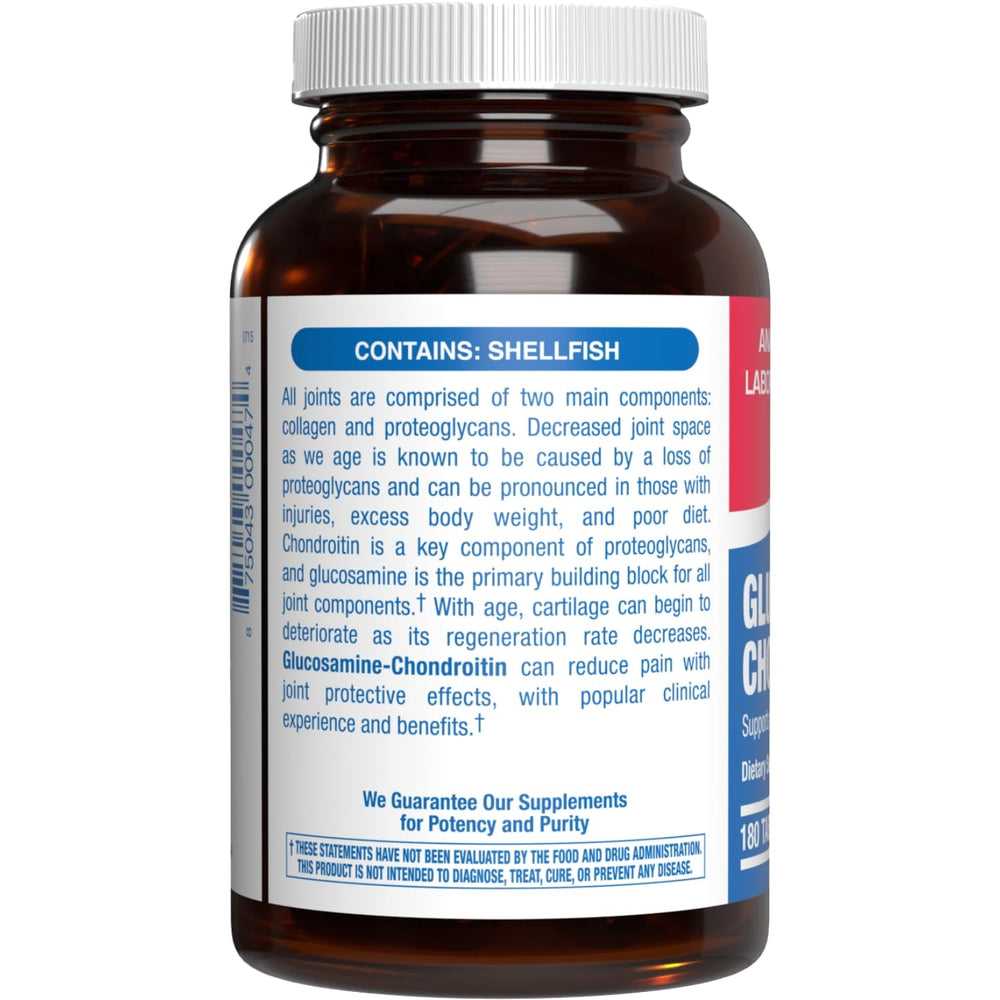 Anabolic Laboratories advanced glucosamine label closeup highlights potent formula