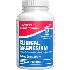 Anabolic Laboratories Triple Magnesium Complex bottle front view showing the 400 mg formula for everyday wellness