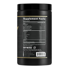 Anabolic Warfare Anabolic Recovery label close-up showing amino acids and betaine