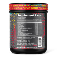 Powder scoop ready for quick pre-workout mix and immediate energy