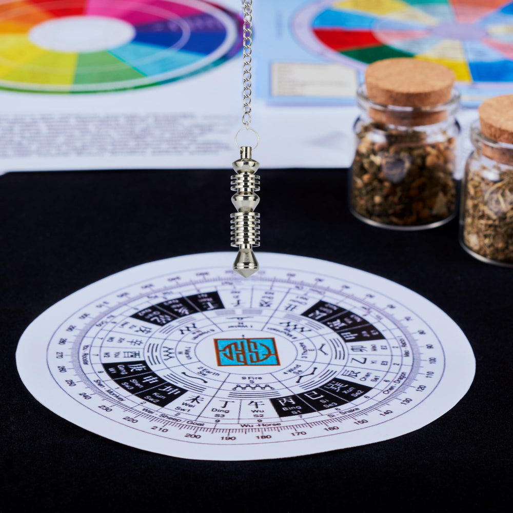 ANAYA AGATE bronze table pendulum designed for stable, reliable sessions.