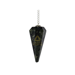 ANAYA AGATE kambaba jasper pendulum hexagonal cut for precise divination