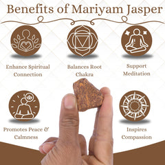 ANAYA AGATE Mariam Jasper for polishing and tumbling in DIY projects.