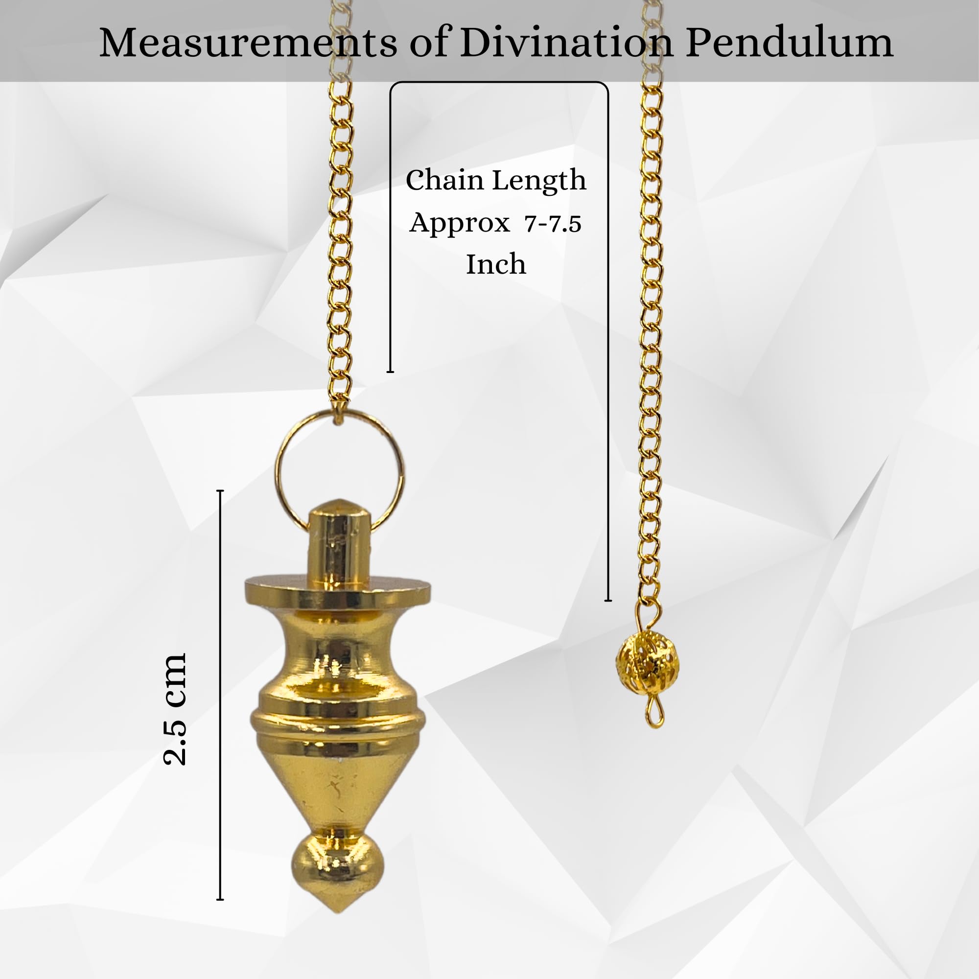 ANAYA AGATE pendulum steel copper body provides durable energy flow for meditation.