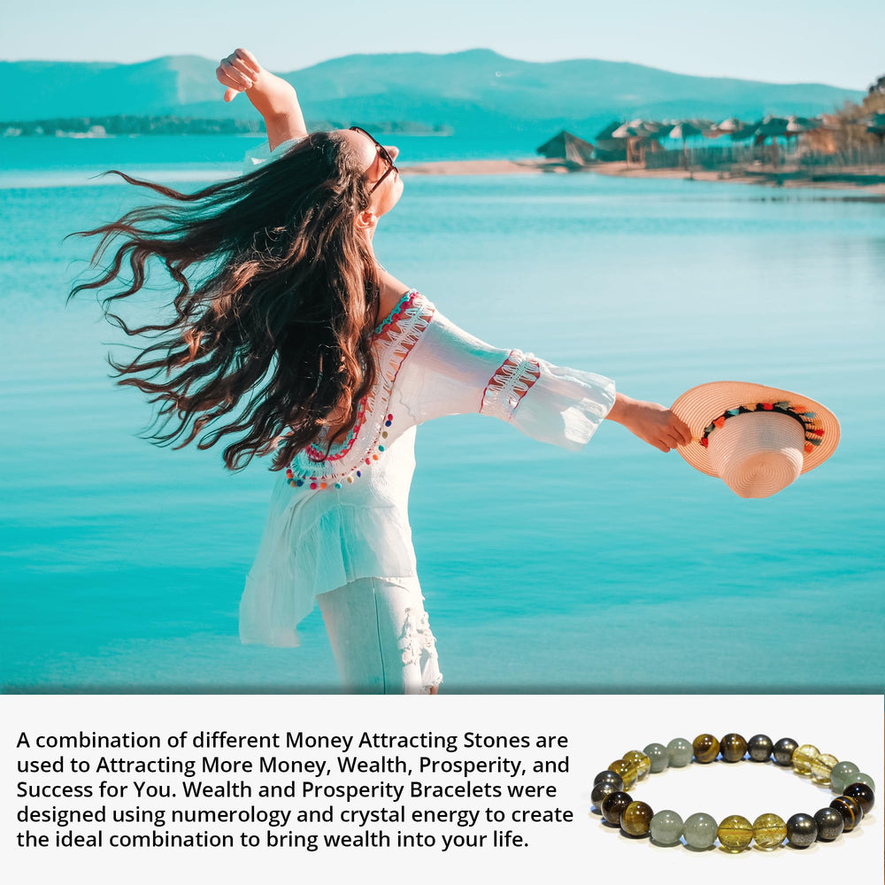 Pulsera ANAYA AGATE citrino para claridad y concentración