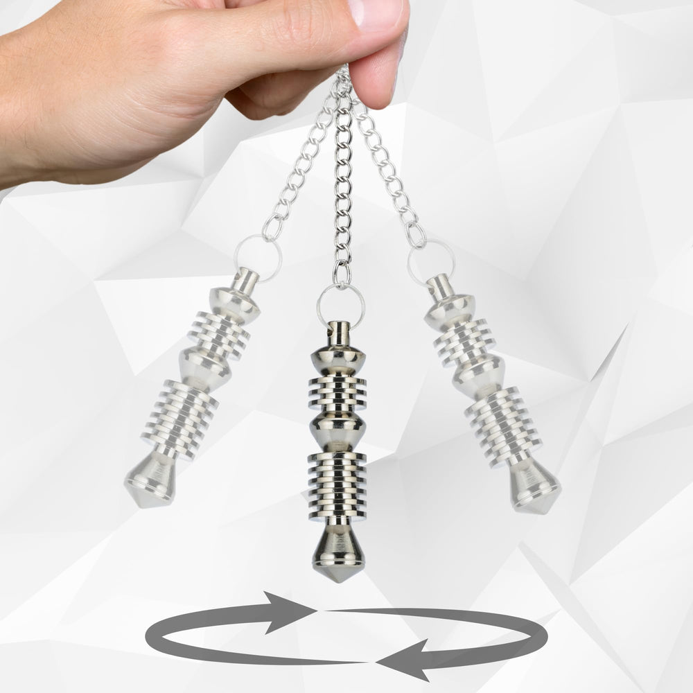 ANAYA AGATE steel copper pendulum with durable metal construction for smooth readings.