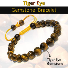 ANAYA AGATE Tiger Eye Bracelet on wrist for daily balance and focus