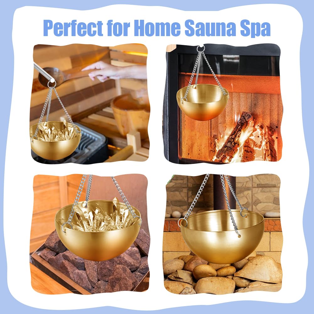 Anbt aroma diffusion activates when heated, scenting the sauna area gently.
