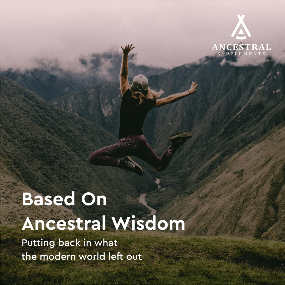 Ancestral Supplements daily digestible capsules shown for easy routine integration
