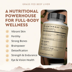 Ancestral Supplements freeze-dried liver pills close-up, highlighting nutrient-dense benefits like vitamin A and B12.