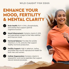 Ancestral Supplements Wild Caught Fish Eggs MSC-certified fishery seal visible