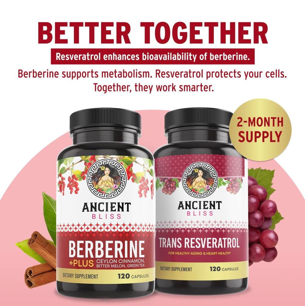 Ancient Bliss label shot emphasizing clean, gluten-free formulation.