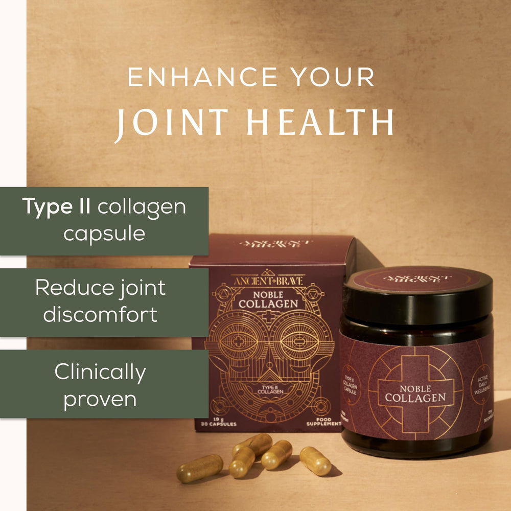 Ancient + Brave Noble capsules closeup showing vegan capsule shell