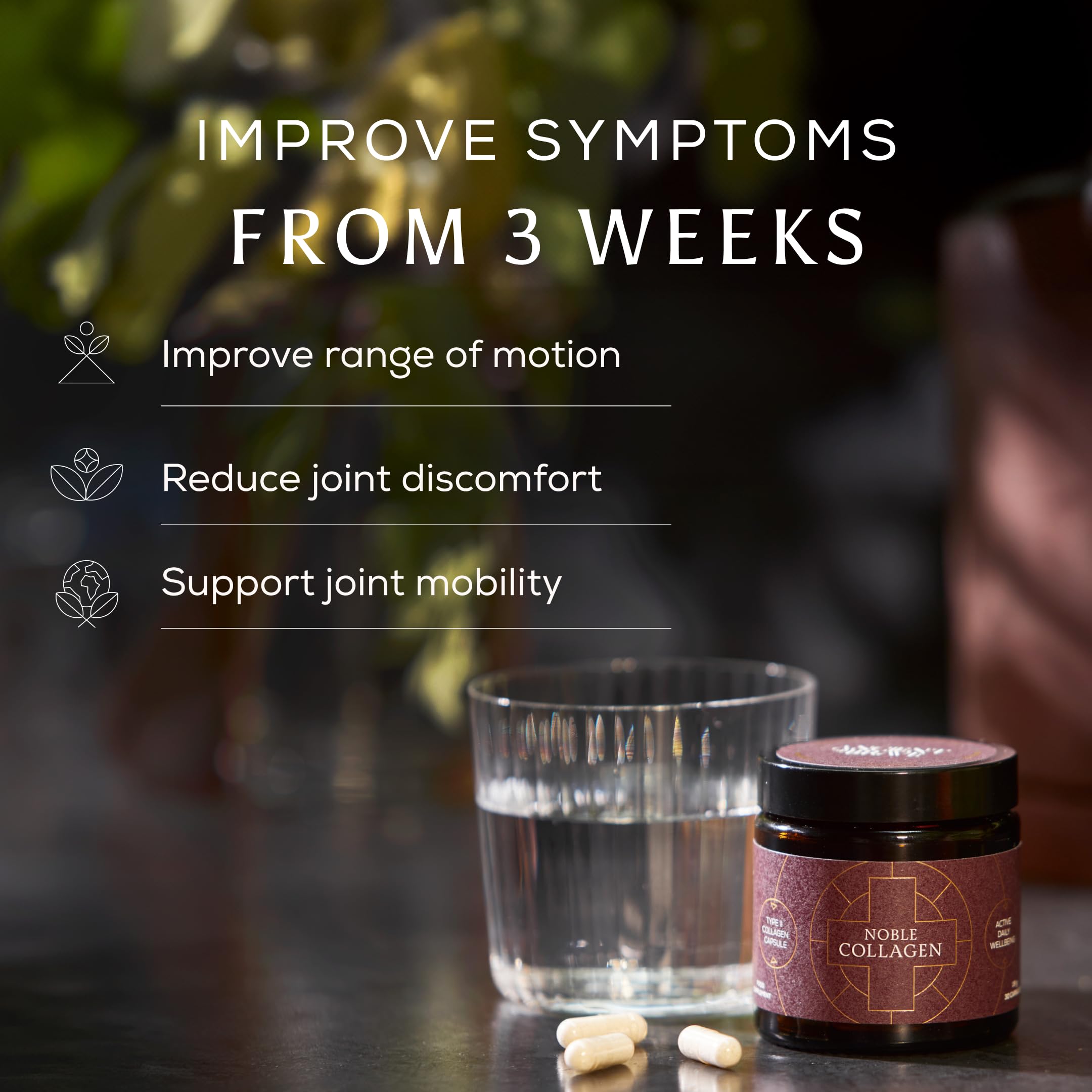 Ancient + Brave Noble capsules with meal for optimal absorption