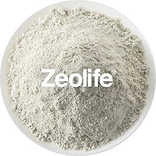 ANCIENT HEALTH Zeolite packaging box highlights ingredients and dosage options.