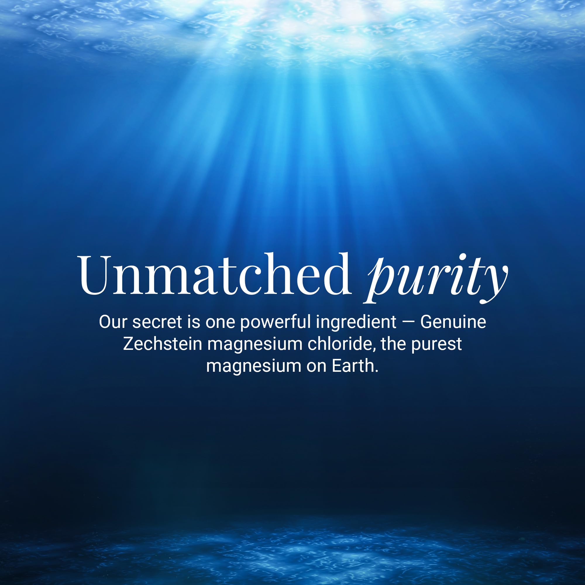Ancient Minerals Magnesium Bath Flakes Ultra OptiMSM ingredient boosts the soak.