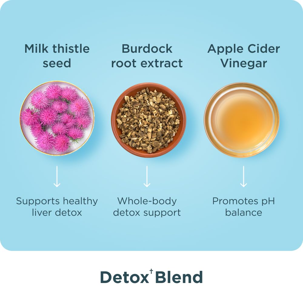 Ancient Nutrition Advanced Detox organic reishi focus for holistic wellness.