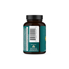 Closeup of Ancient Nutrition Ashwagandha tablets emphasizing compact daily use