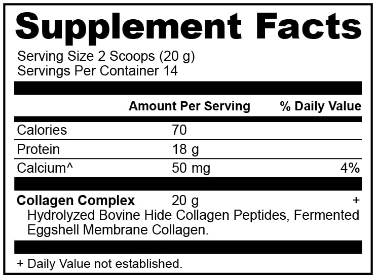 Ancient Nutrition collagen peptides immune-support label highlights essential nutrients.