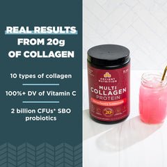 Ancient Nutrition prepared drink demonstrates refreshing flavor and convenient gut-friendly boost